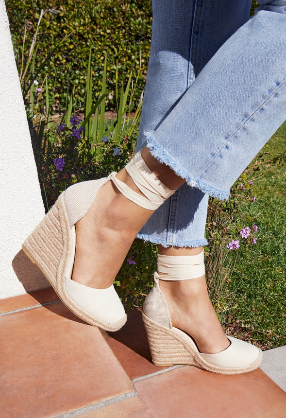 JENALA ESPADRILLE WEDGE Natural