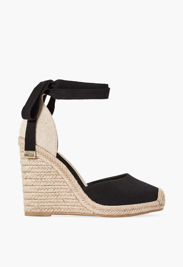 JENALA ESPADRILLE WEDGE Black