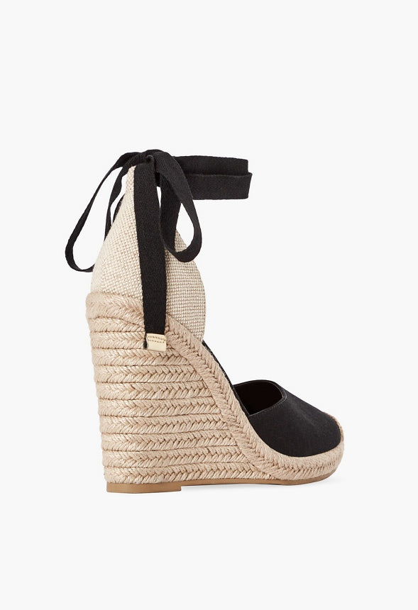 JENALA ESPADRILLE WEDGE Black