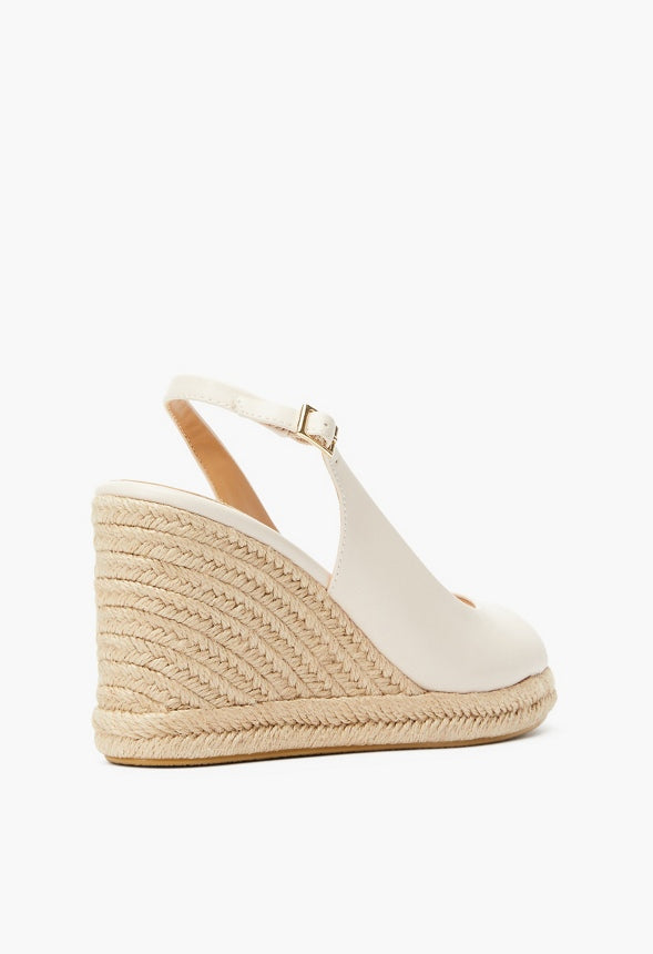 Sariah Espadrille Wedge Sandal Shell