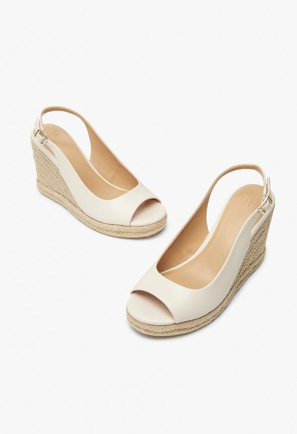 Sariah Espadrille Wedge Sandal Shell