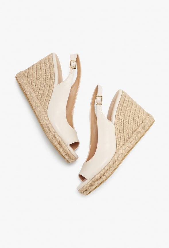 Sariah Espadrille Wedge Sandal Shell