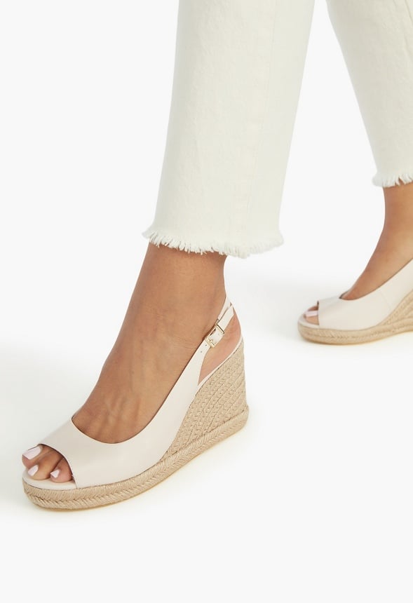 Sariah Espadrille Wedge Sandal Shell