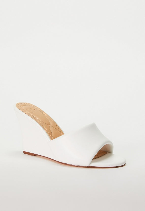 ZOLA WEDGE SANDAL Bright White