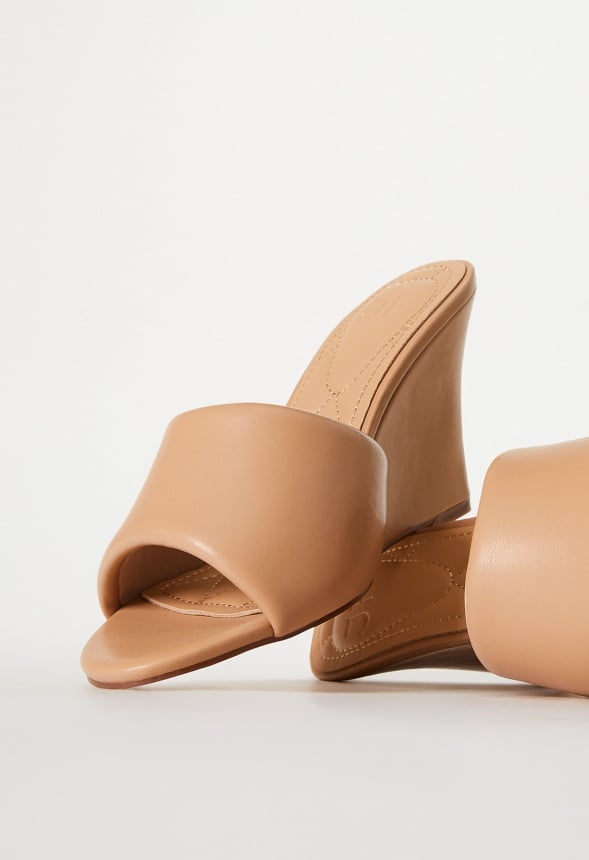ZOLA WEDGE SANDAL New Nude