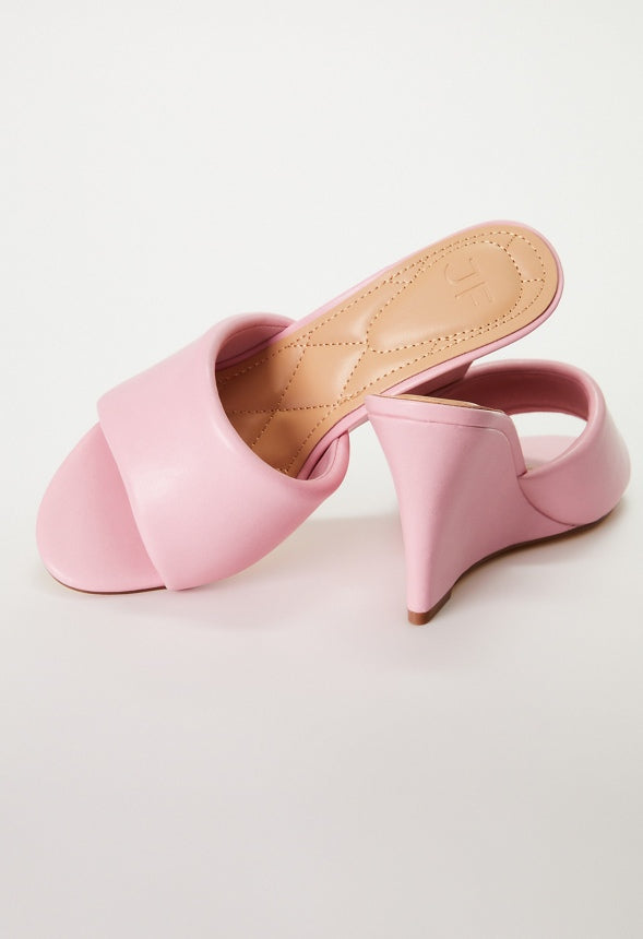 ZOLA WEDGE SANDAL Cameo Pink