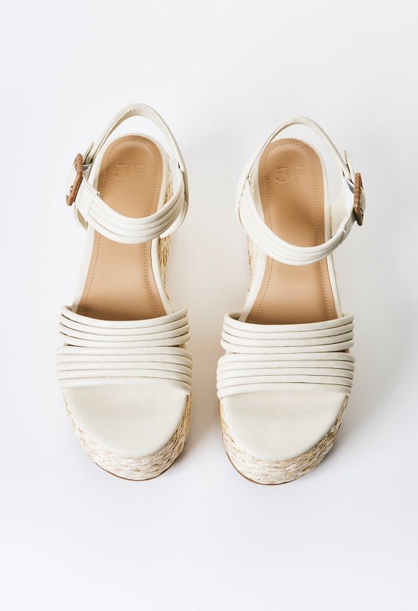 Birdie Platform Espadrille Sandal Birch