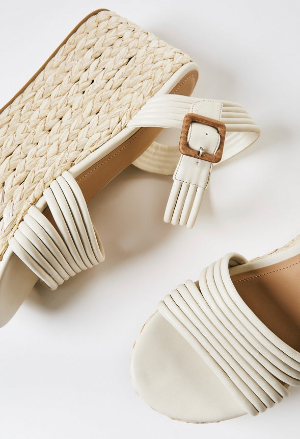 Birdie Platform Espadrille Sandal Birch