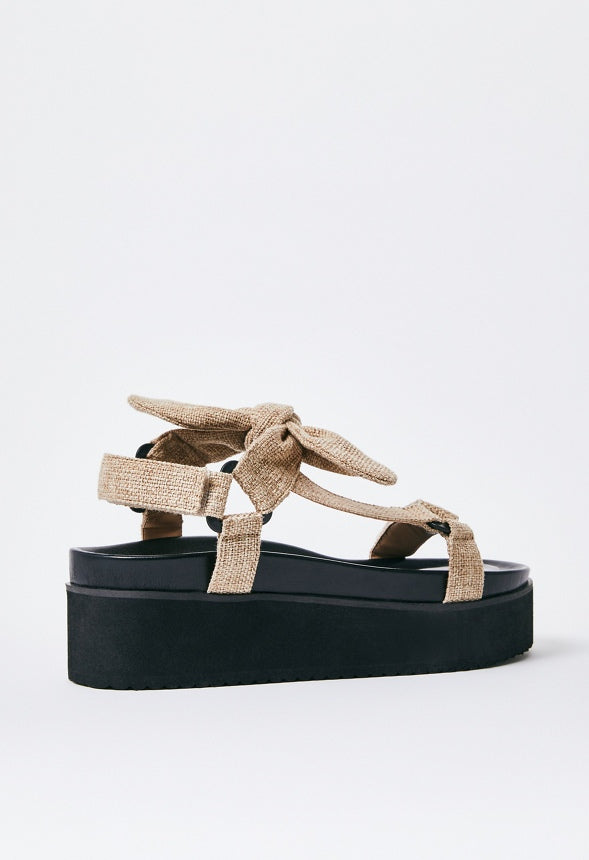 Lucia Gladiator Sandal Natural