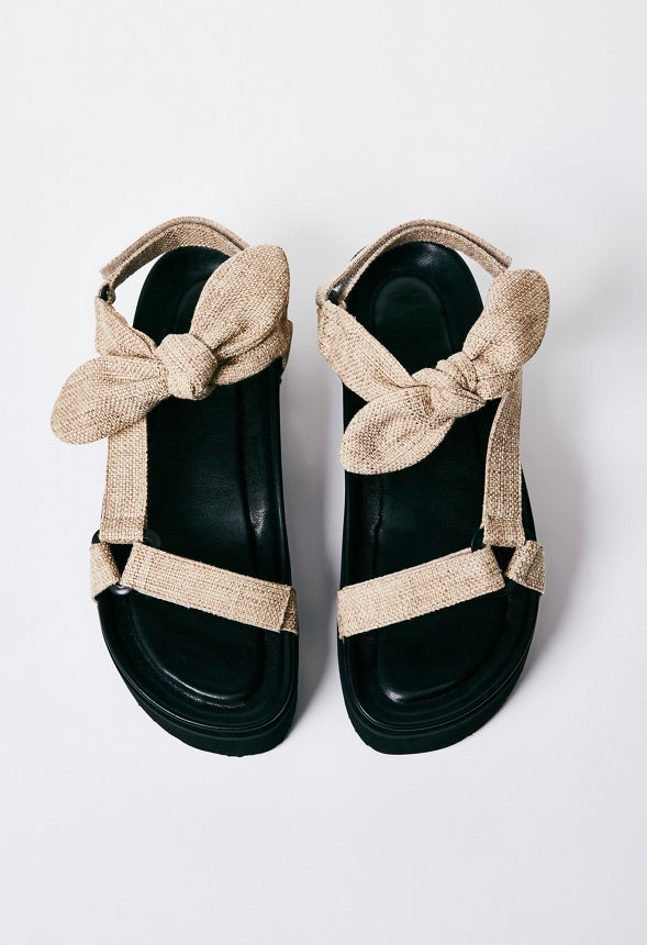 Lucia Gladiator Sandal Natural