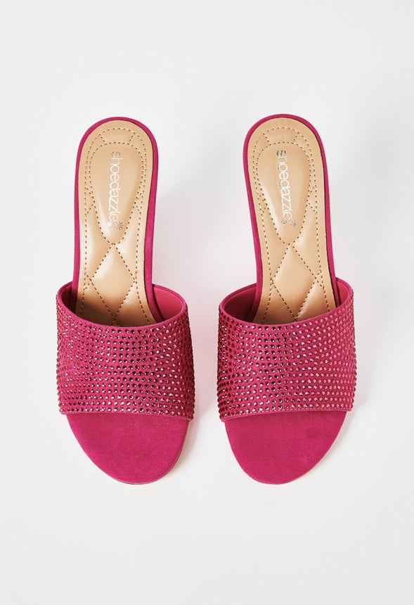Vienna Wedge Sandal Festival Fuchsia