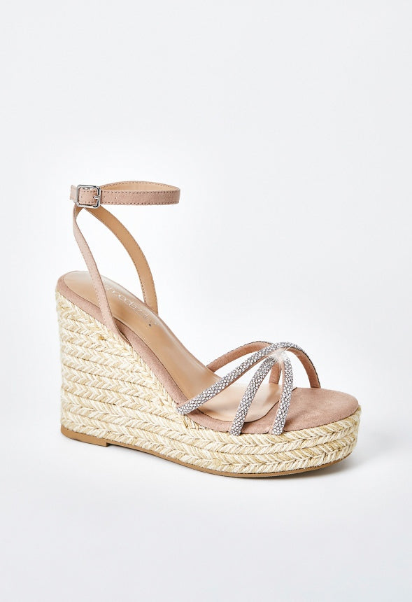 Kelsie Wedge Espadrille Sandal Rugby Tan