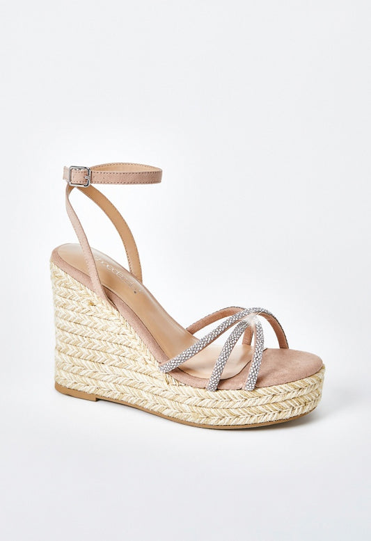 Kelsie Wedge Espadrille Sandal Rugby Tan