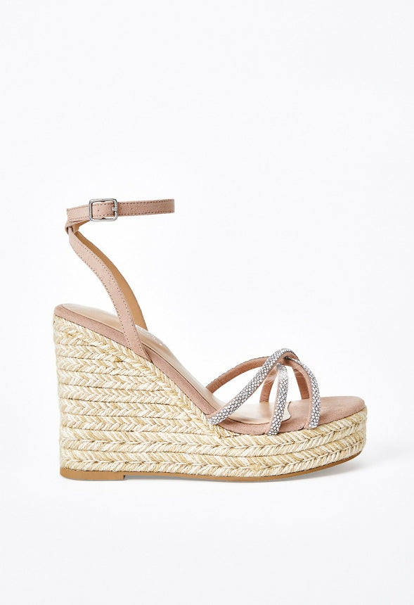 Kelsie Wedge Espadrille Sandal Rugby Tan