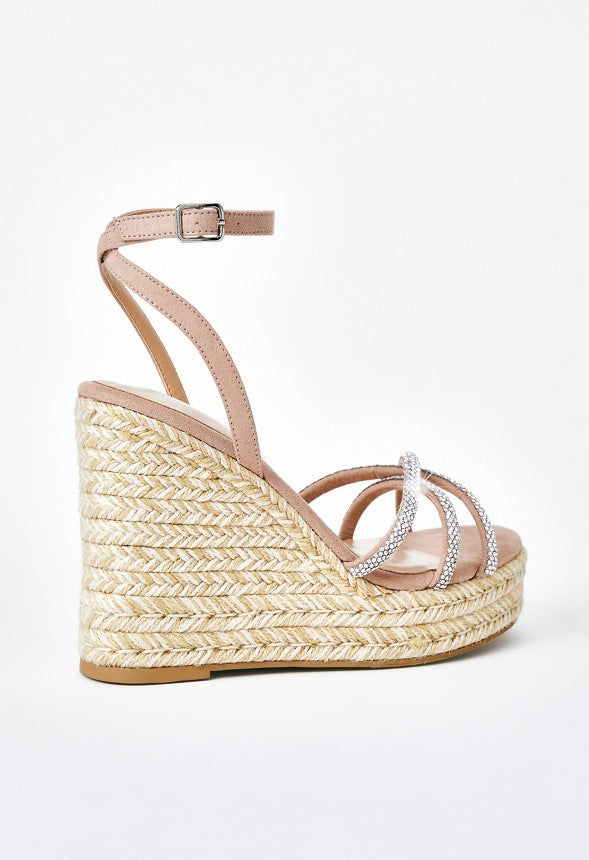 Kelsie Wedge Espadrille Sandal Rugby Tan