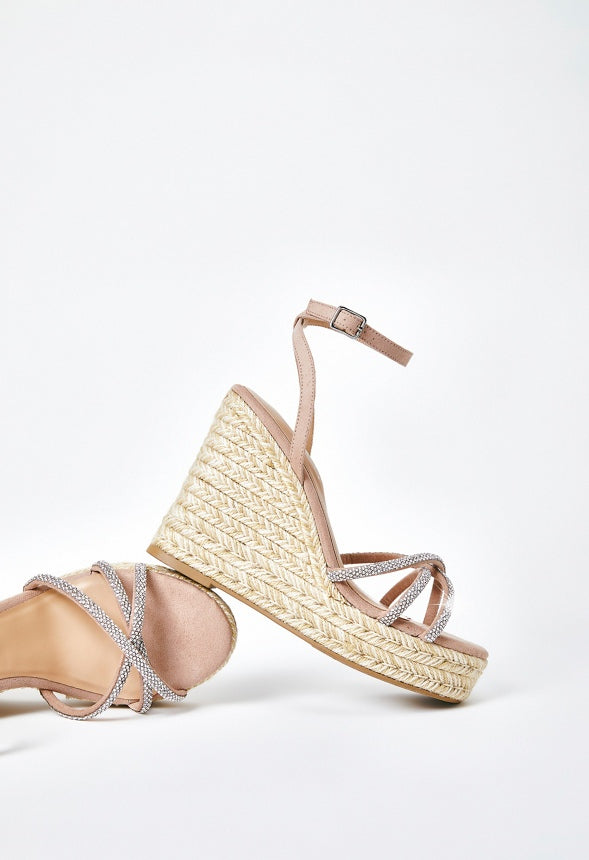 Kelsie Wedge Espadrille Sandal Rugby Tan