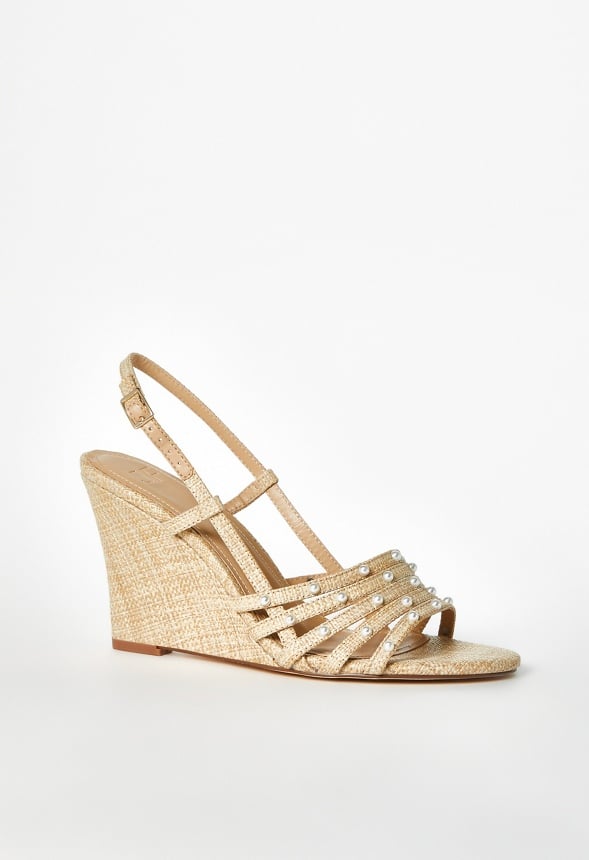 Solana Wedge Sandal Dk Natural