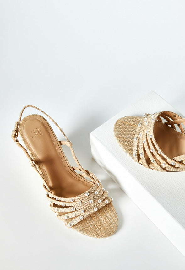 Solana Wedge Sandal Dk Natural