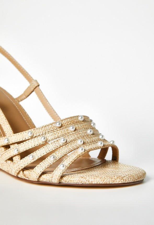Solana Wedge Sandal Dk Natural