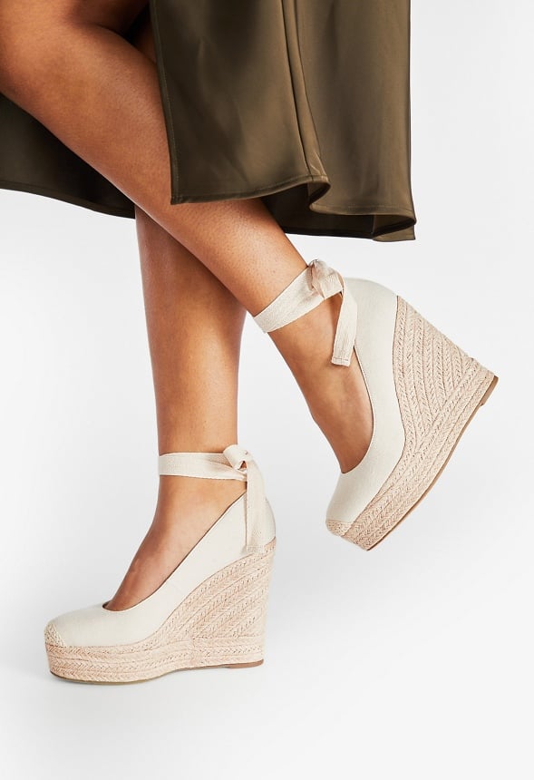 Vilette Espadrille Wedge Natural