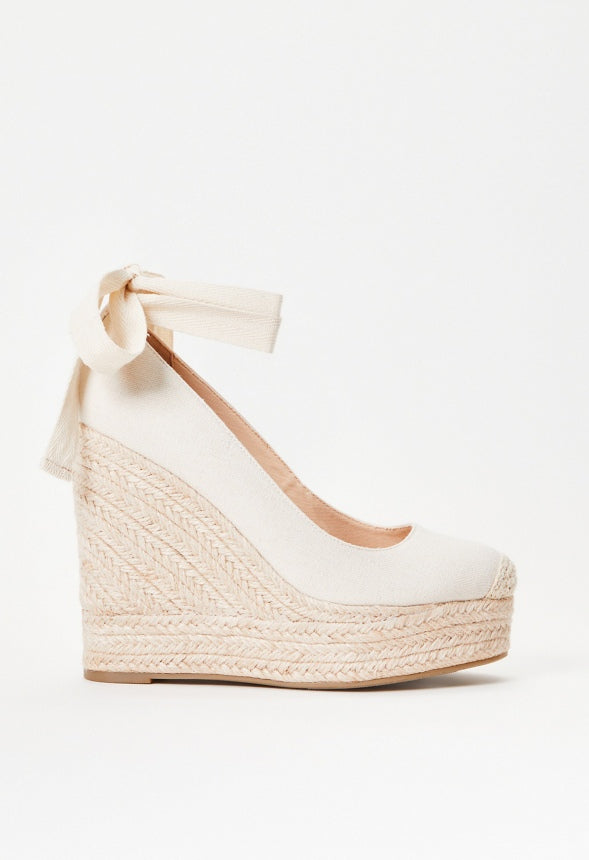 Vilette Espadrille Wedge Natural