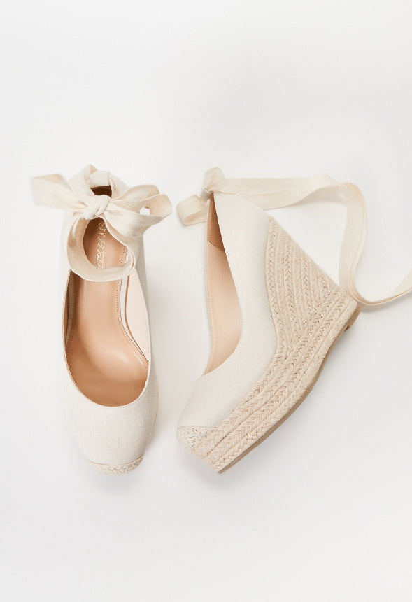 Vilette Espadrille Wedge Natural