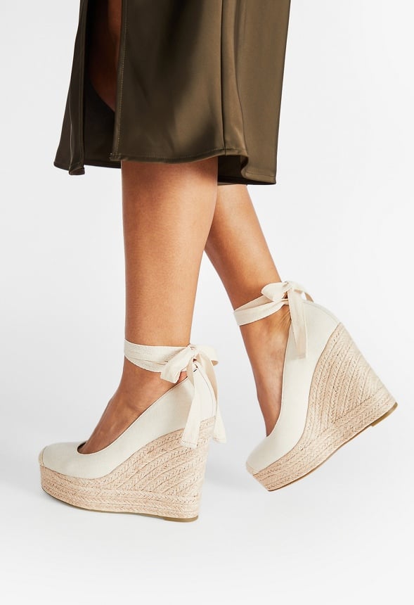 Vilette Espadrille Wedge Natural