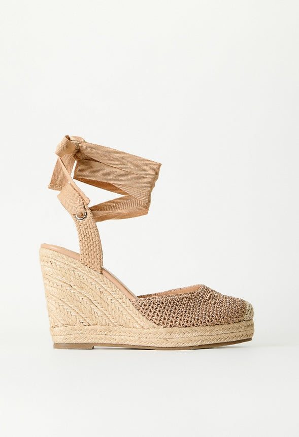 Rena Espadrille Wedge Sandal New Nude