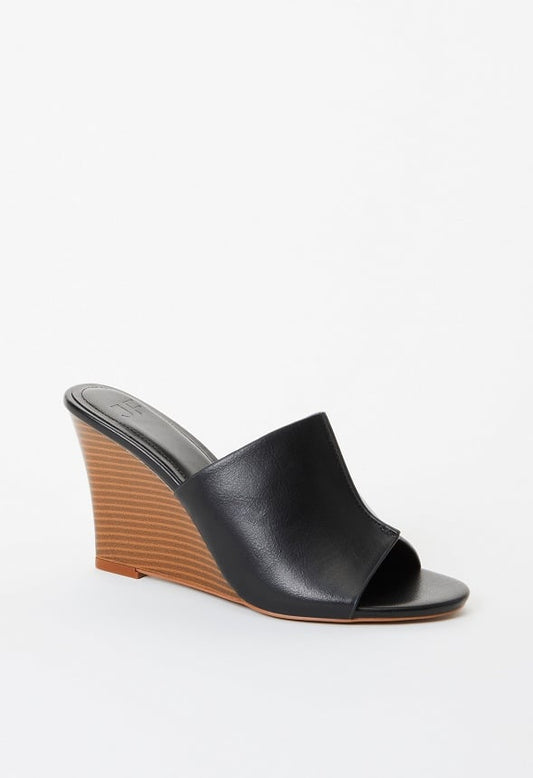 Kailey Wedge Sandal Black