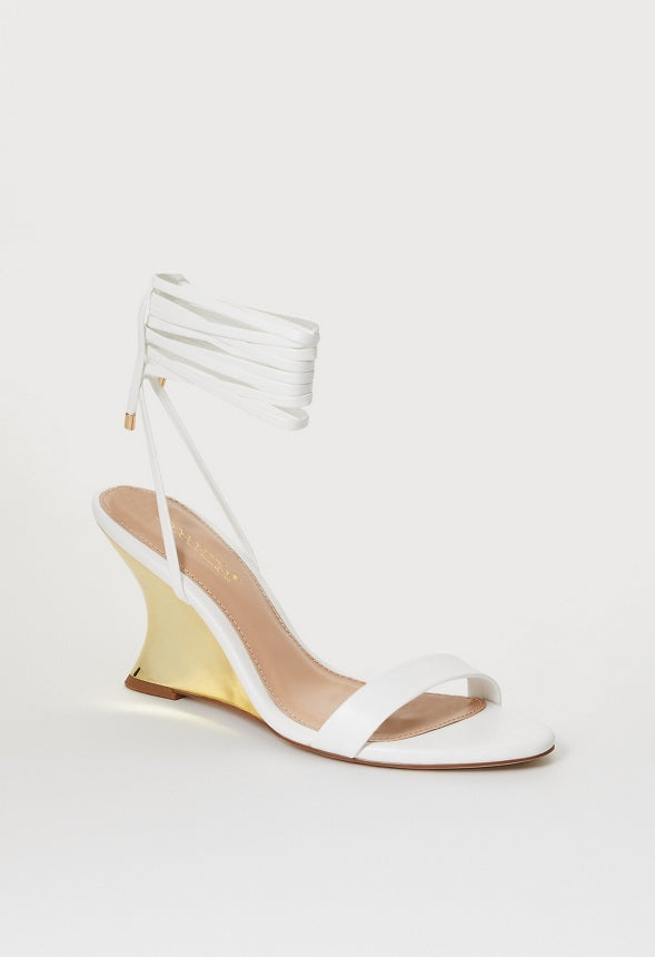 Avyanna Wedge Sandal Bright White