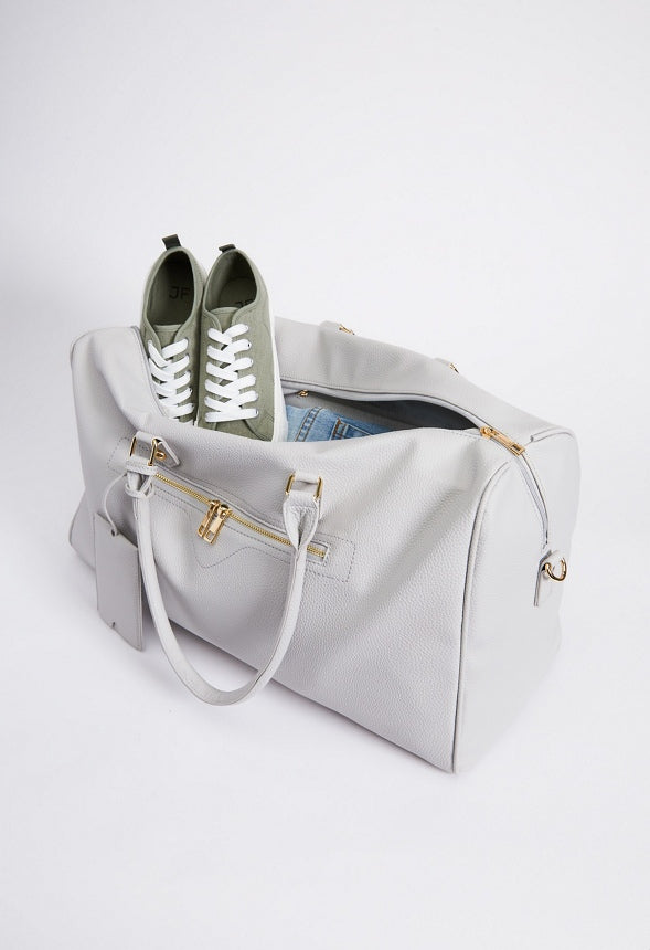 FRONT ZIPPERED POCKET WEEKENDER Vapor Blue