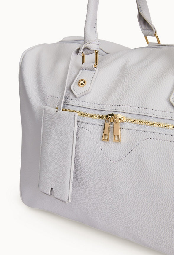 FRONT ZIPPERED POCKET WEEKENDER Vapor Blue