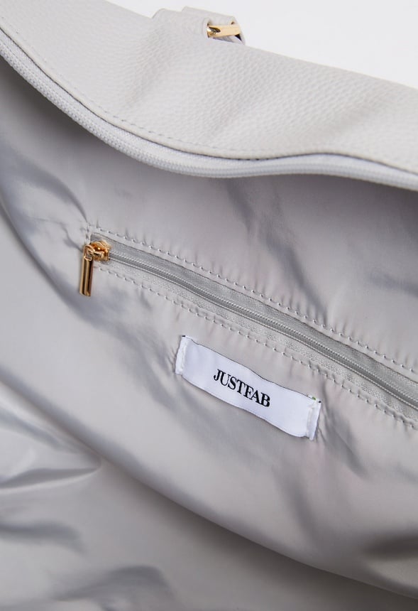 FRONT ZIPPERED POCKET WEEKENDER Vapor Blue