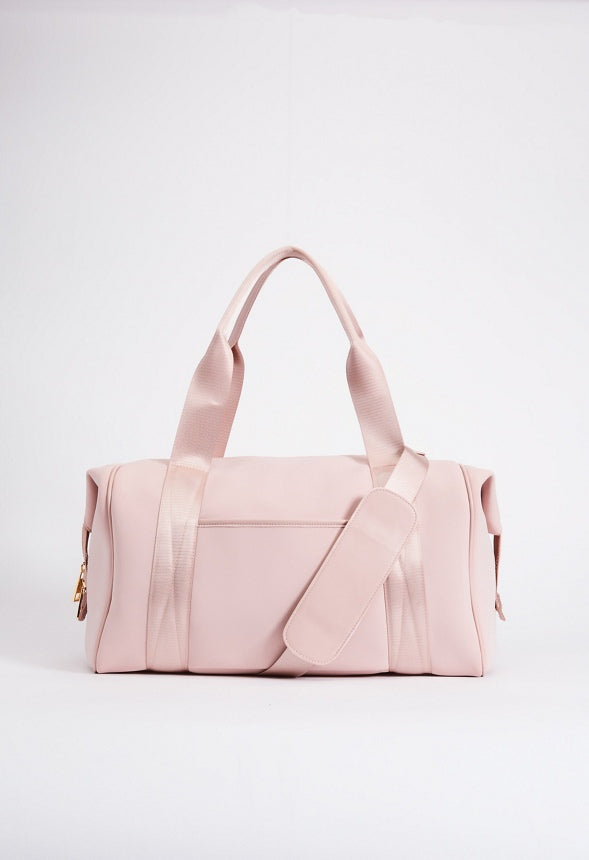 NEOPRENE GYM BAG WITH FRONT SLIP POCKET Rose Smoke