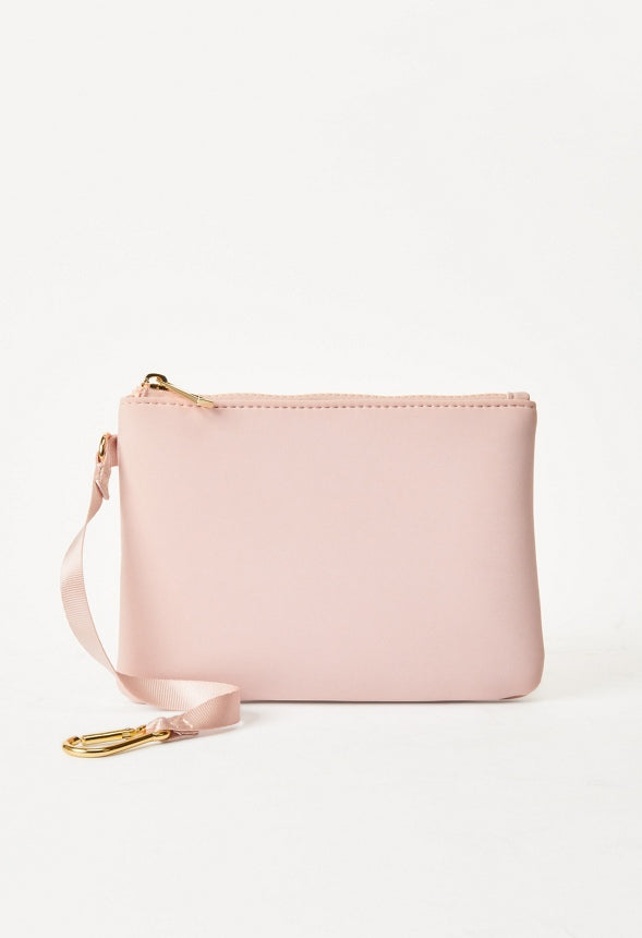 NEOPRENE GYM BAG WITH FRONT SLIP POCKET Rose Smoke