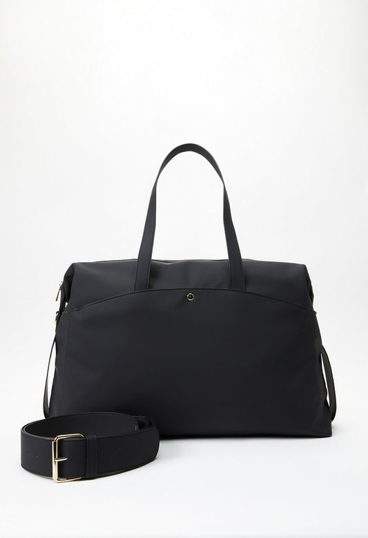Front Pocket Overnighter Black