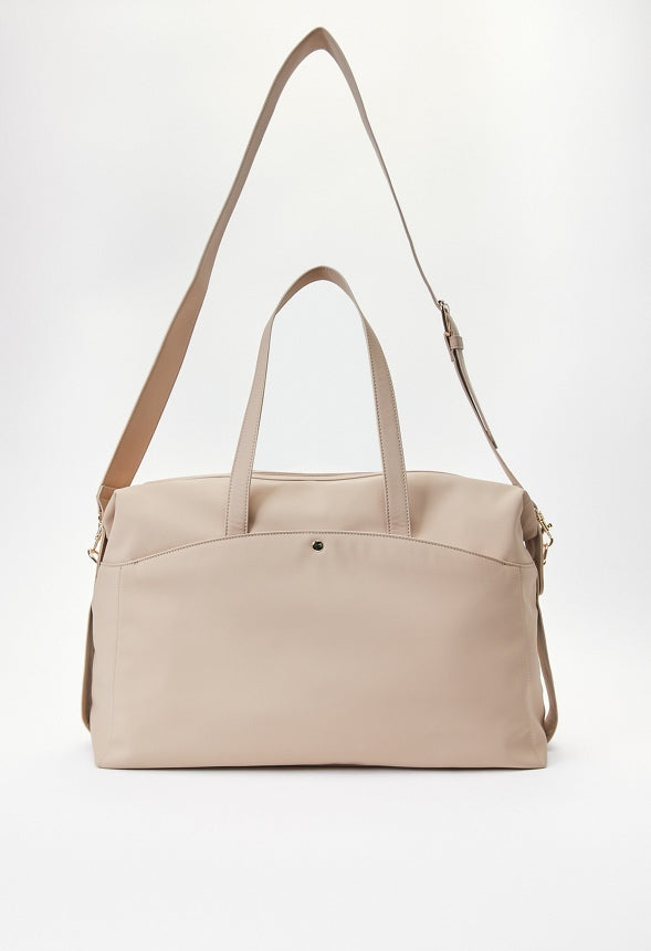 Front Pocket Overnighter Taupe