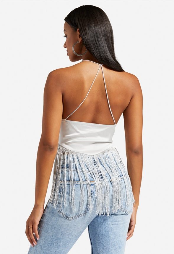FRINGED TOP Silver