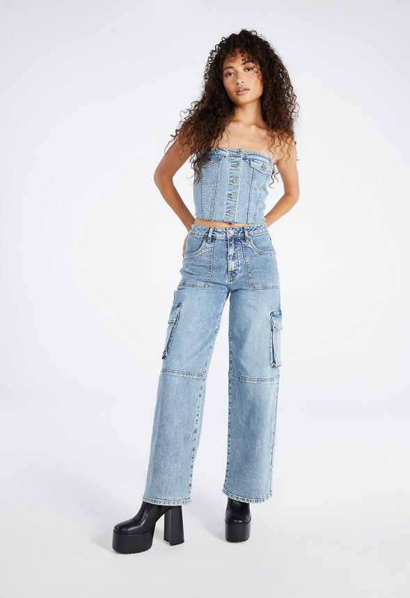 Denim Bustier Haven