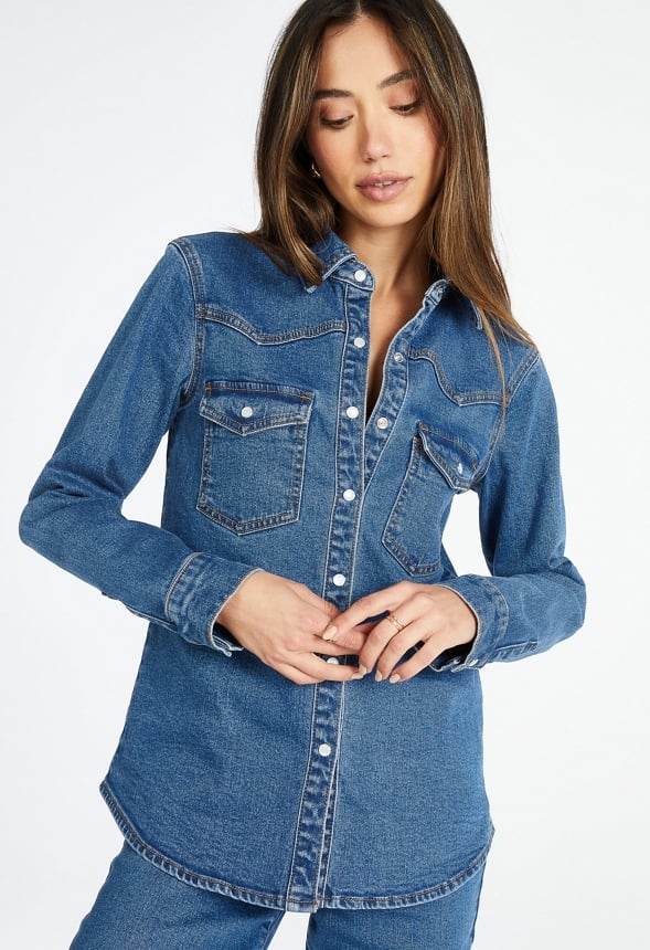 Western Denim Shirt Faze
