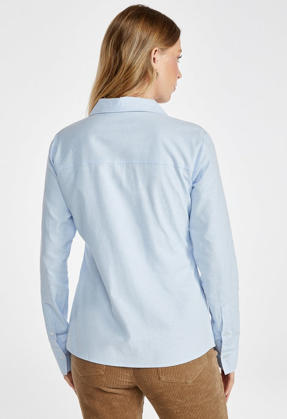 Slim Fit Oxford Shirt Oxford Blue